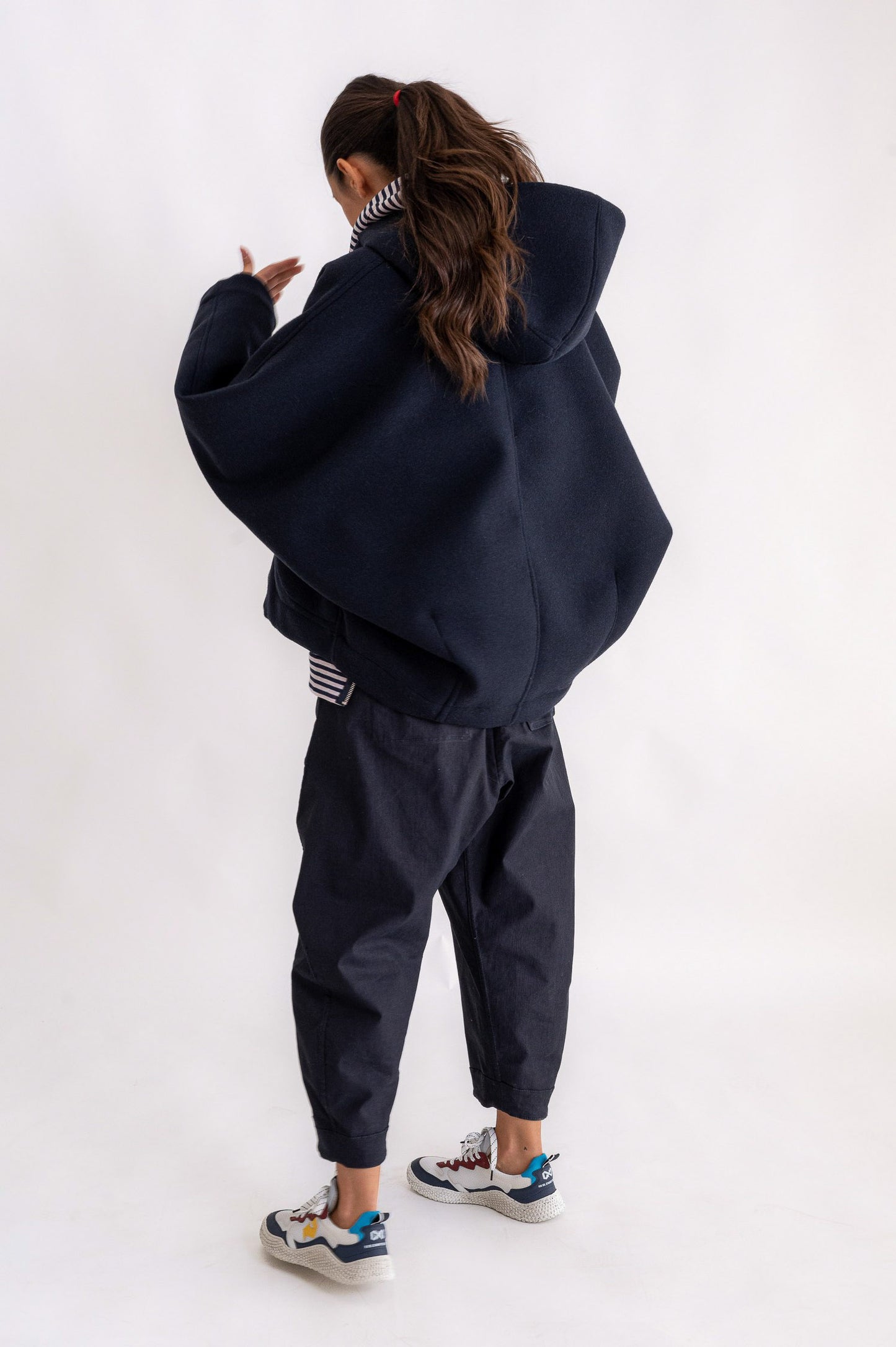 Bomber Mod. Re-gista cappuccio Reversibile