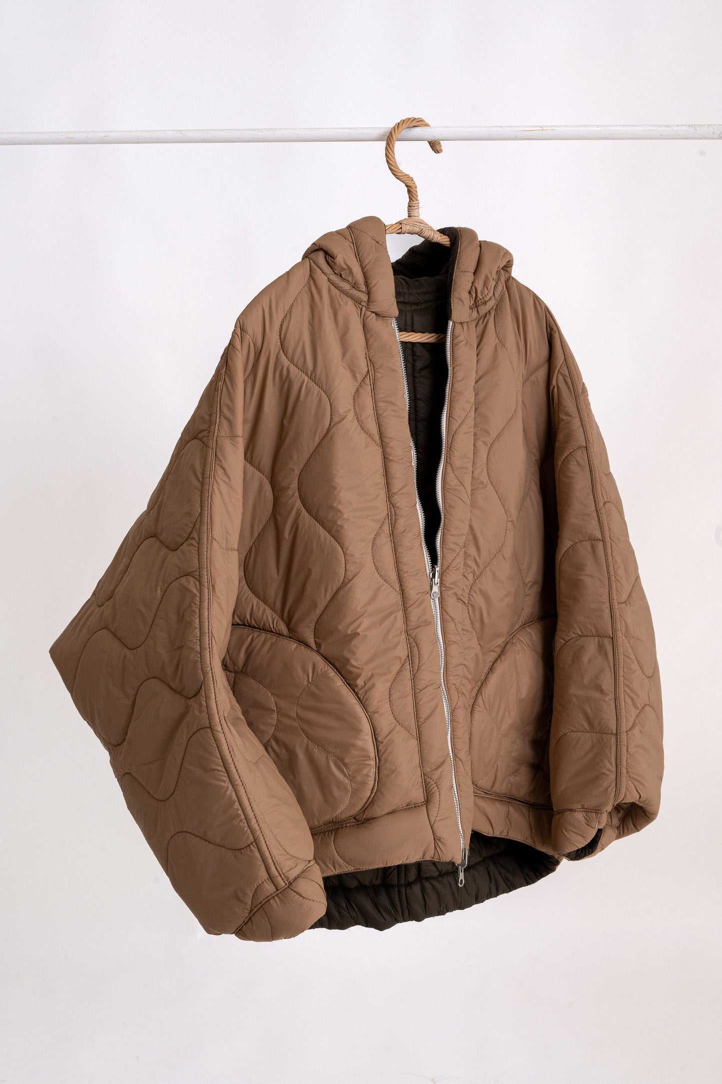 Bomber Re-gista cappuccio reversibile