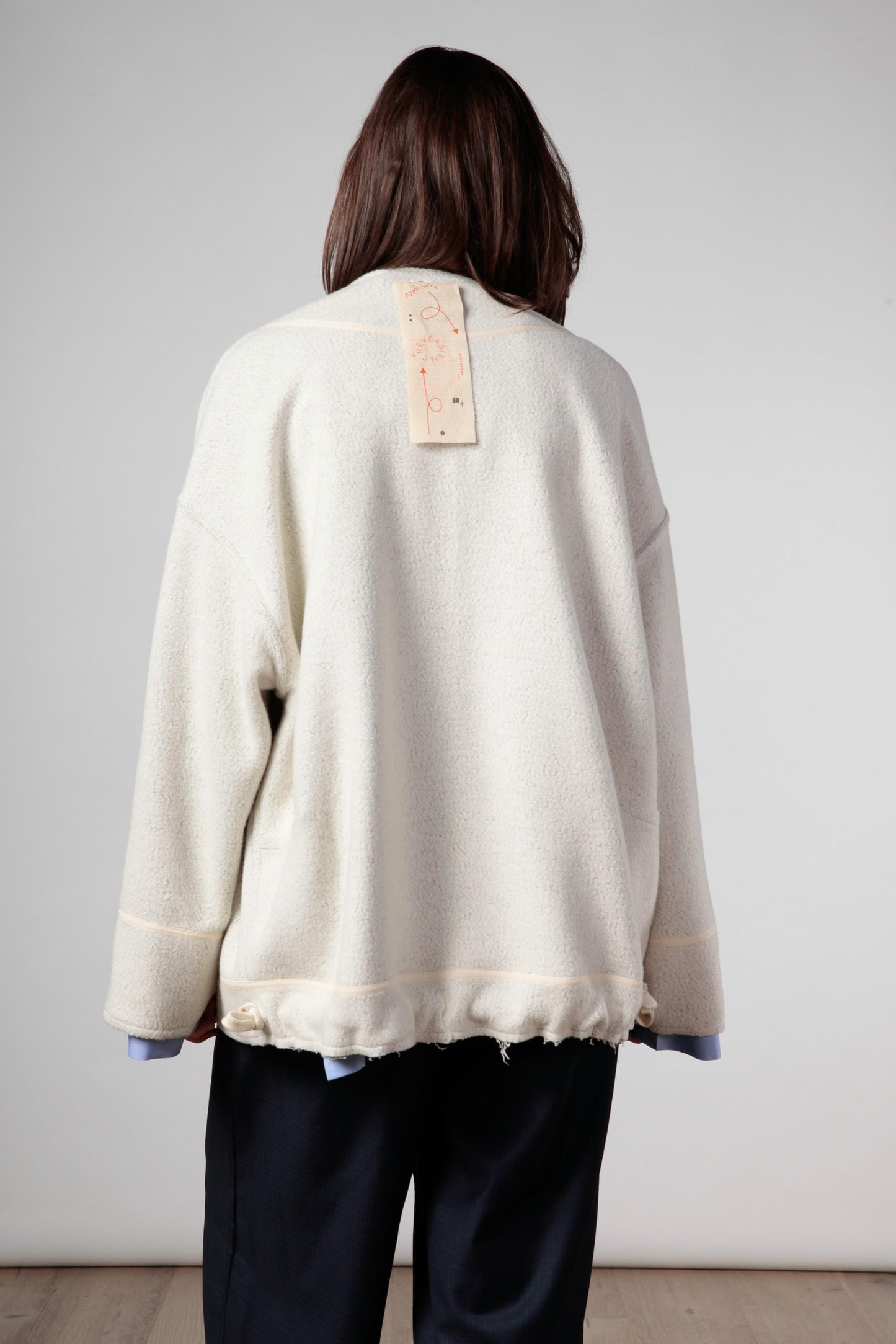 Re:iki kimono in Felpa Double face