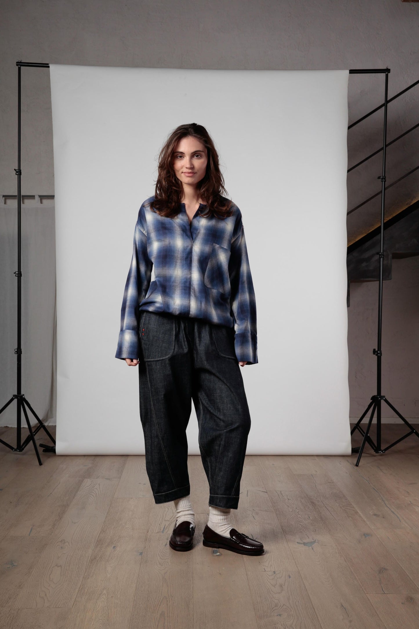 Re:becca camicia serafino a quadri