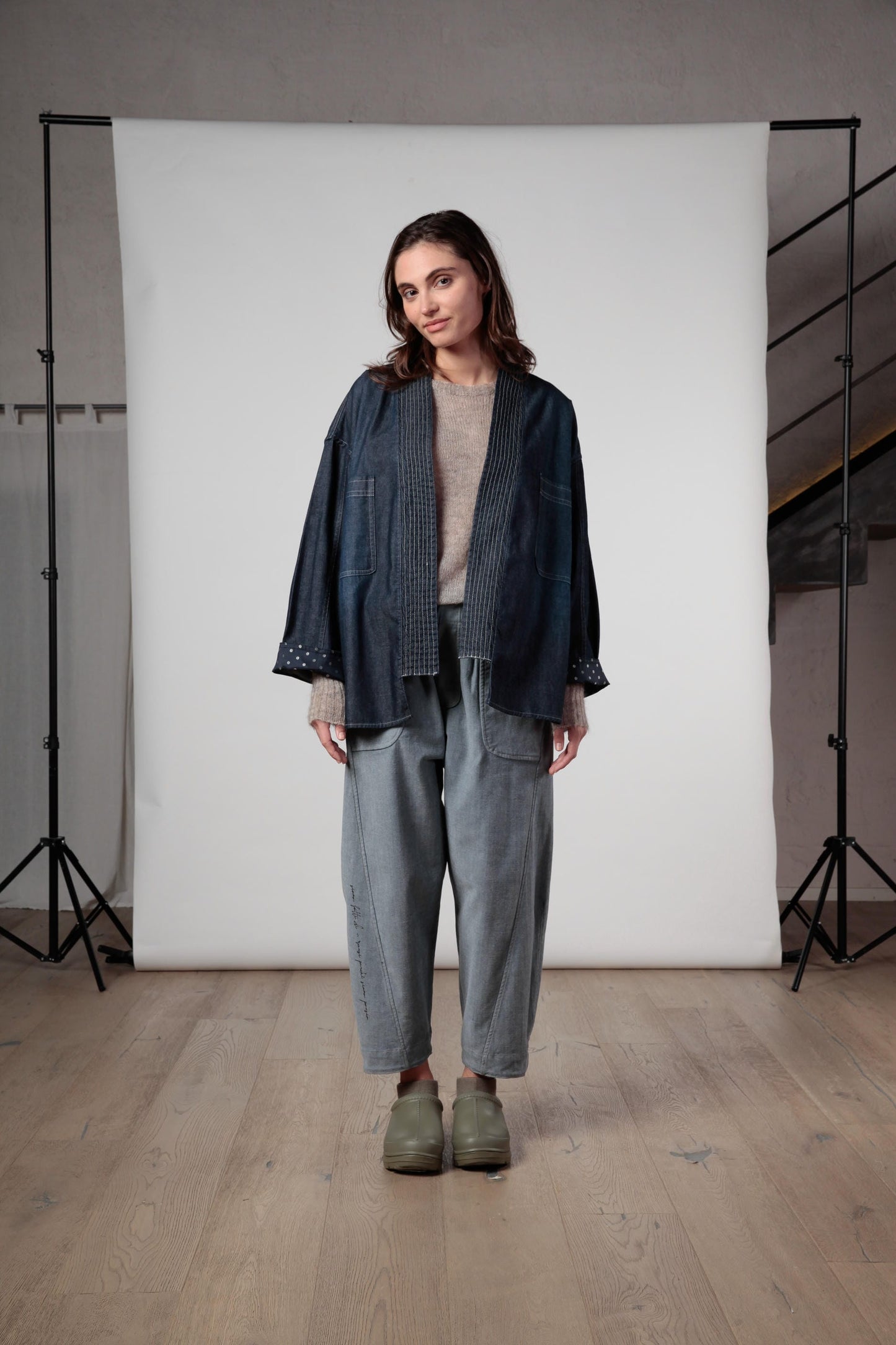 Re:forma Kimono camicia Denim