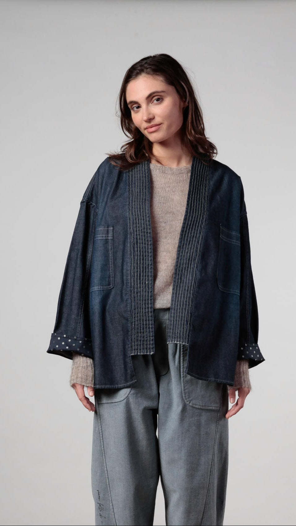 Re:forma Kimono camicia Denim