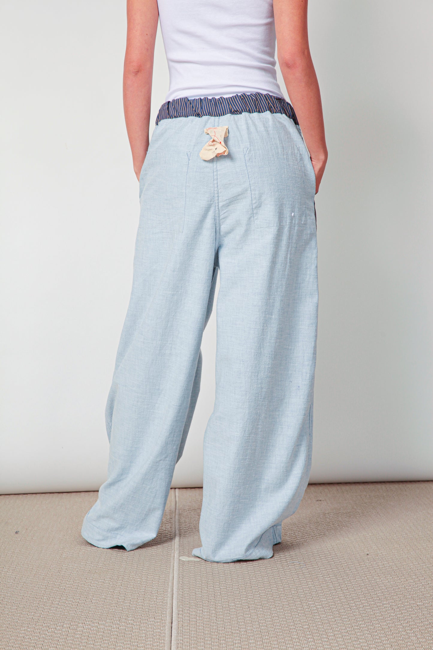 Pantalone Palazzo Mod. Re:lax double face