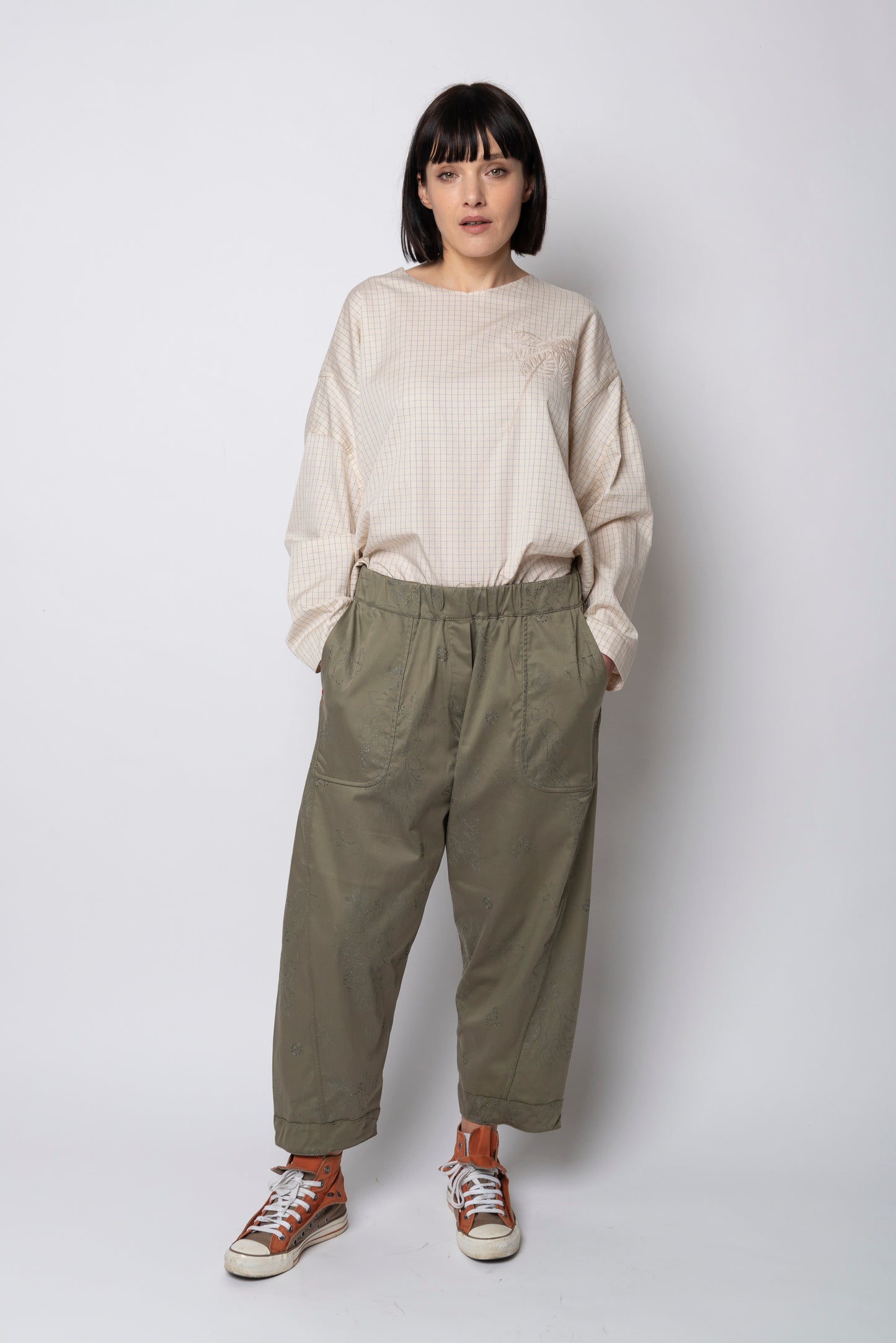 Camicia m/l a quadretti Mod. Re:set