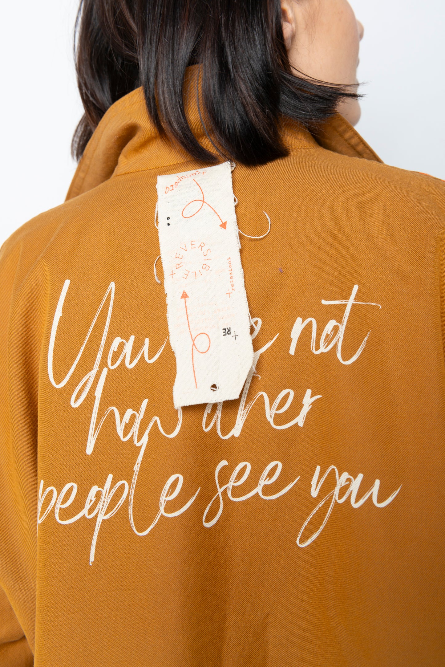 Trench in cotone double face Mod. Re:make