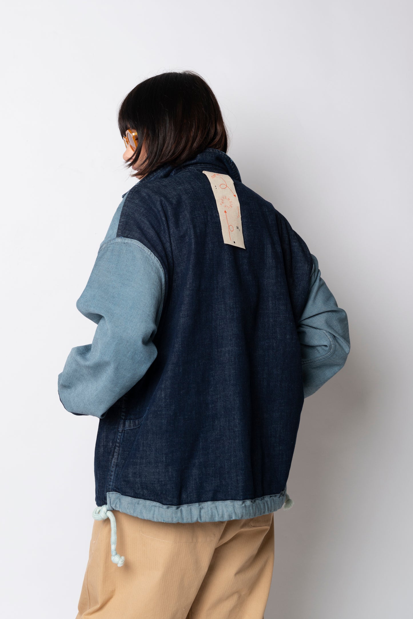 Trench in Denim double face Mod. Re:make