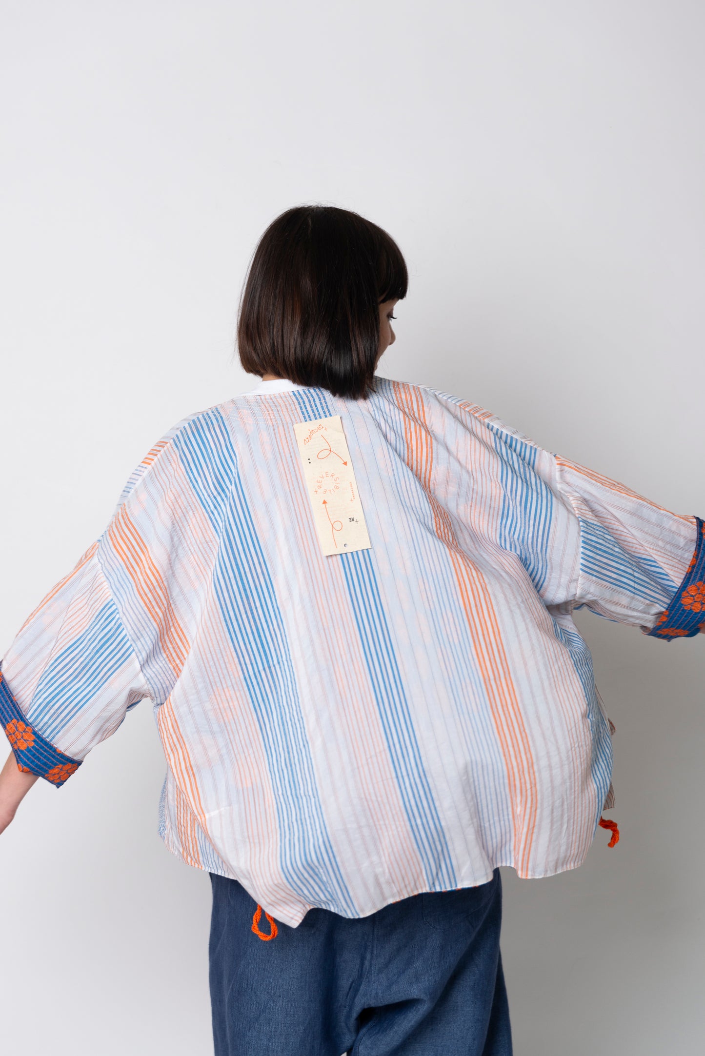 KIMONO DOUBLE FACE MOD. RE:PEAT