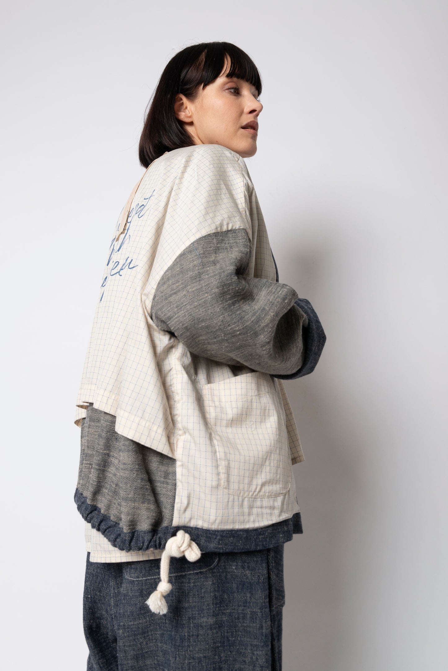 Giacca Kimono Double face Mod. Re:sisto