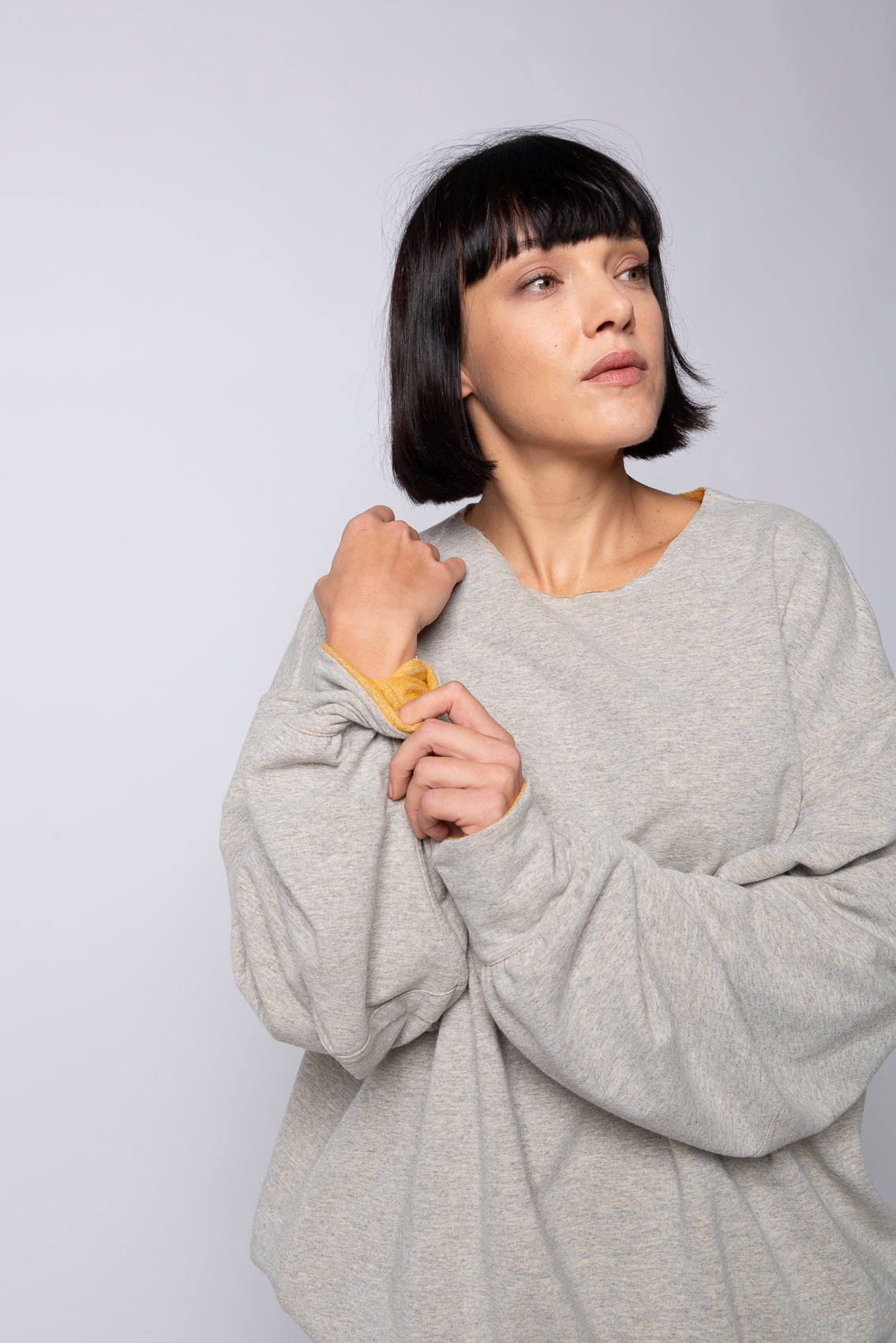 Felpa Over double-face Mod. Recycle