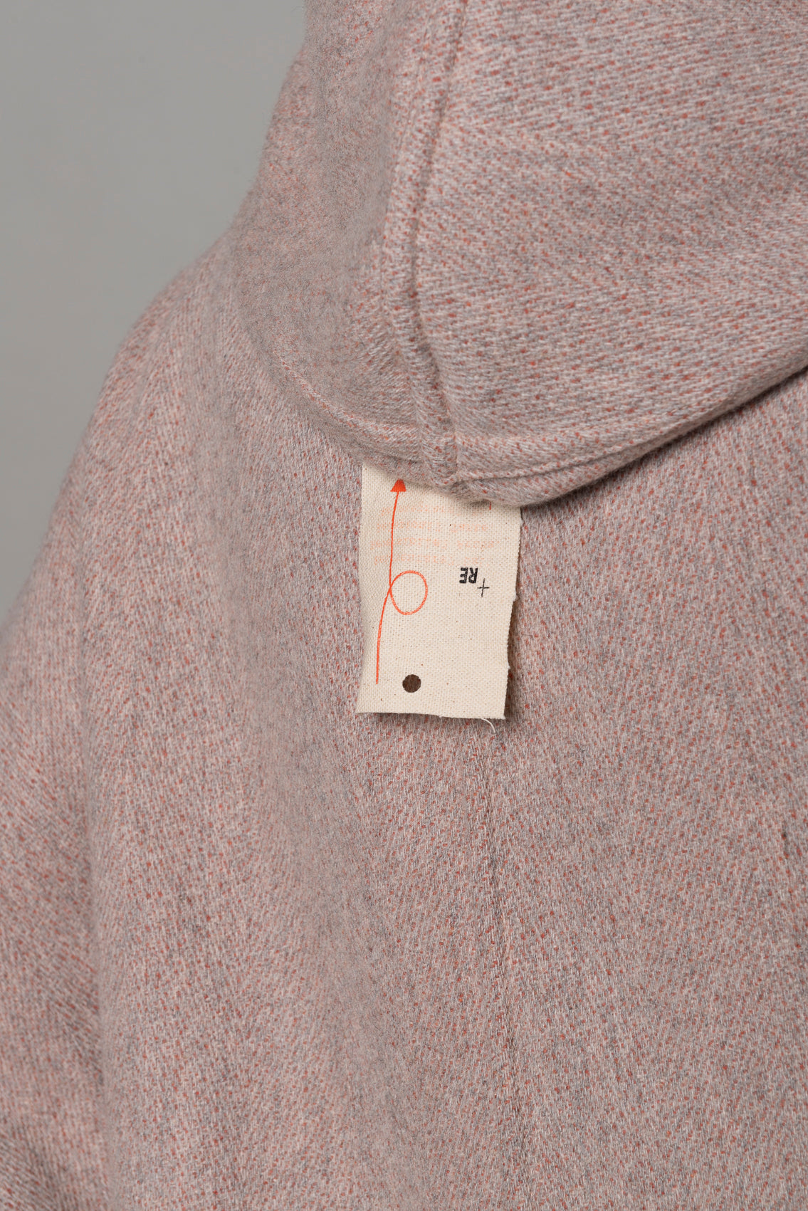 Giacca Kimono Double face con cappuccio Mod. Re:gista (copia)