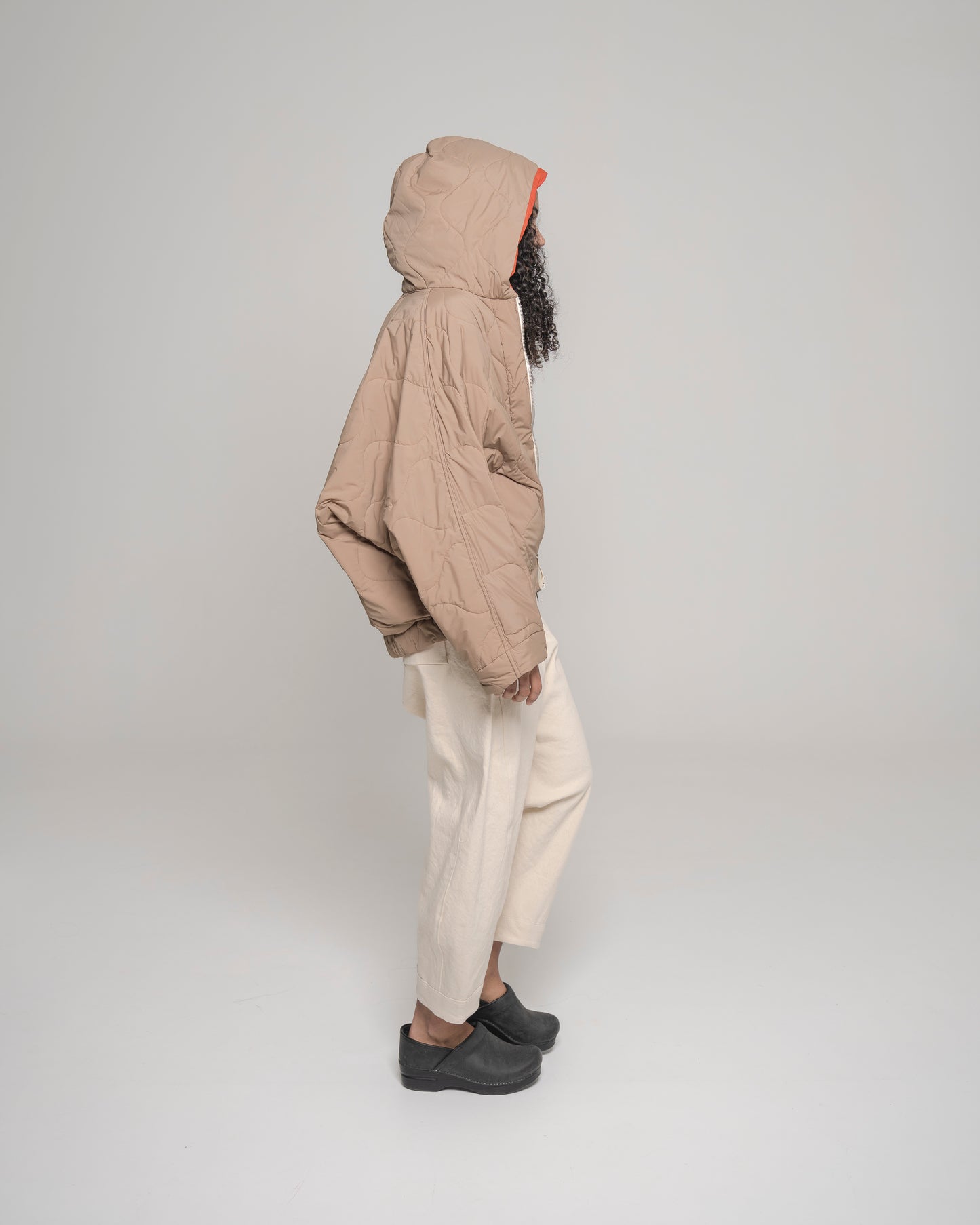 Bomber Re-gista cappuccio reversibile