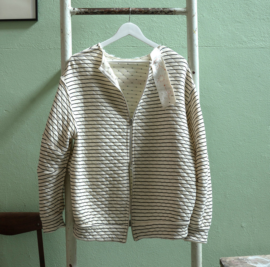 Felpa Over Double- face in matelassé Mod. Re-cycle