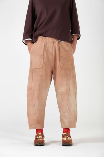 Re-reversibile - Pantalone Balloon — Denim reversibile