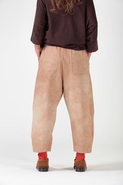 Re-reversibile - Pantalone Balloon — Denim reversibile