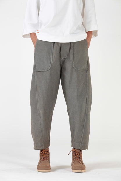 Re-reversibile - Pantalone Balloon — Denim reversibile