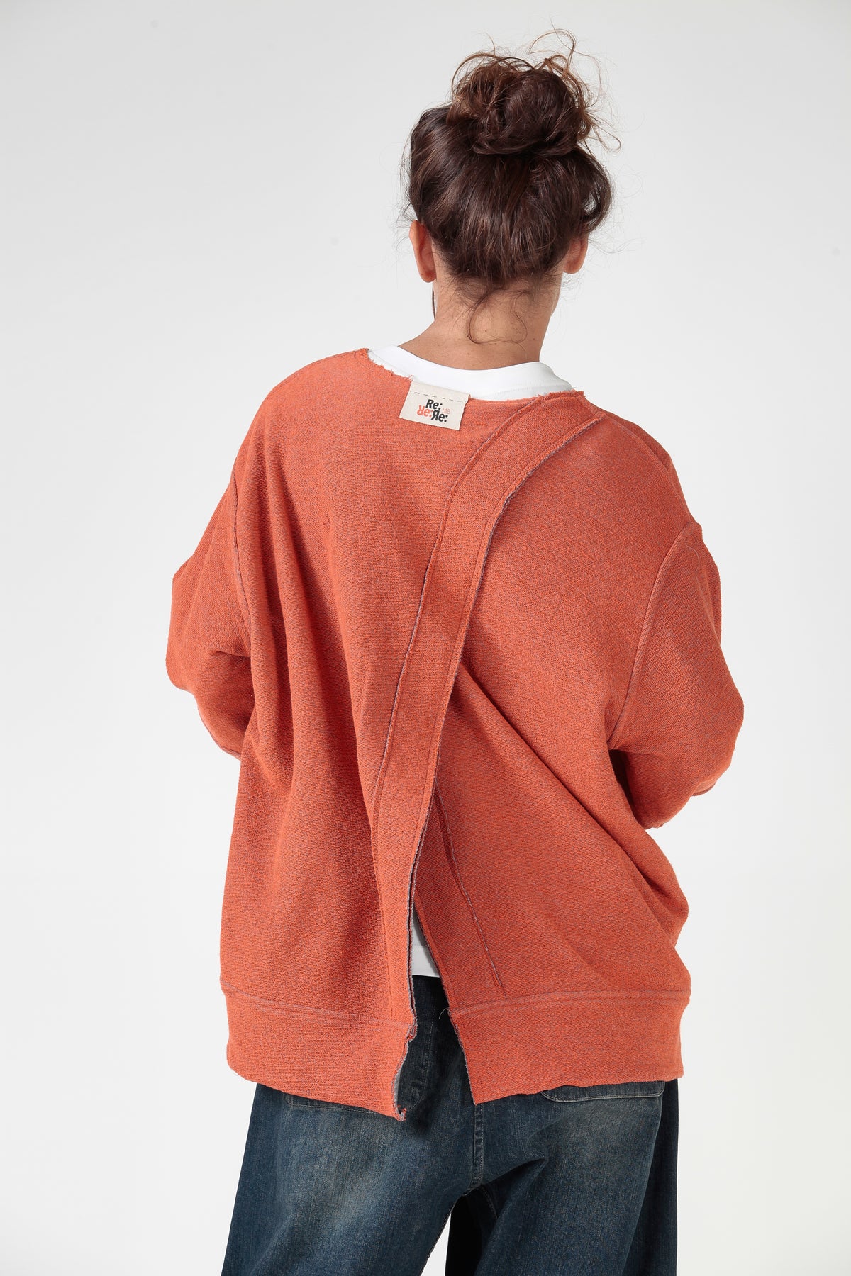 RE: FORM —  Felpa double face in cotone