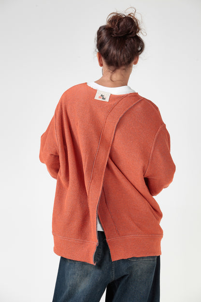 RE: FORM —  Felpa double face in cotone
