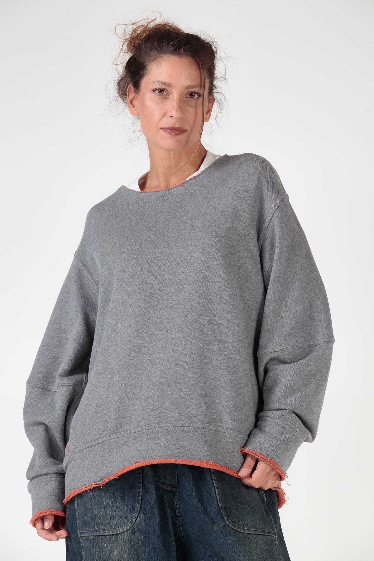 RE: FORM —  Felpa double face in cotone