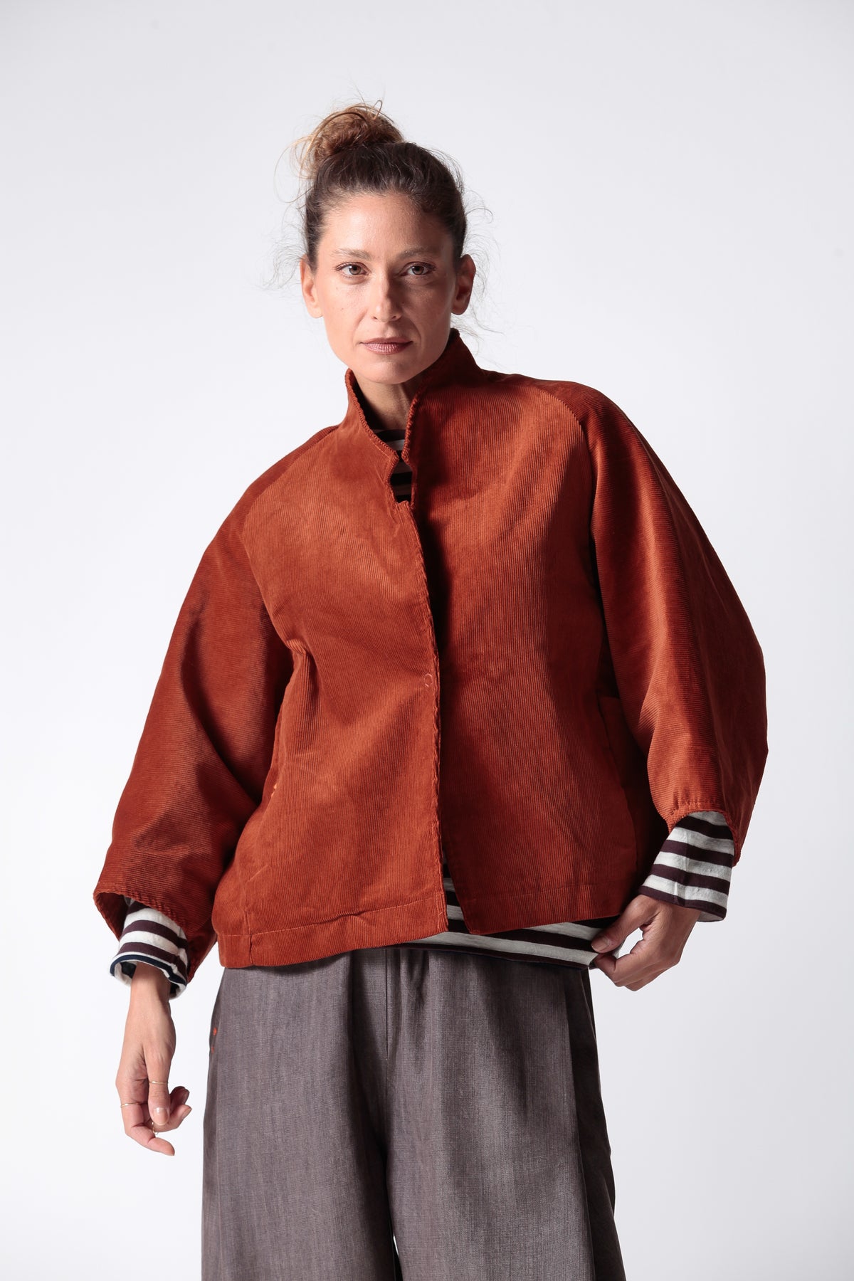 RE:CLASS — Giacca in velluto a coste