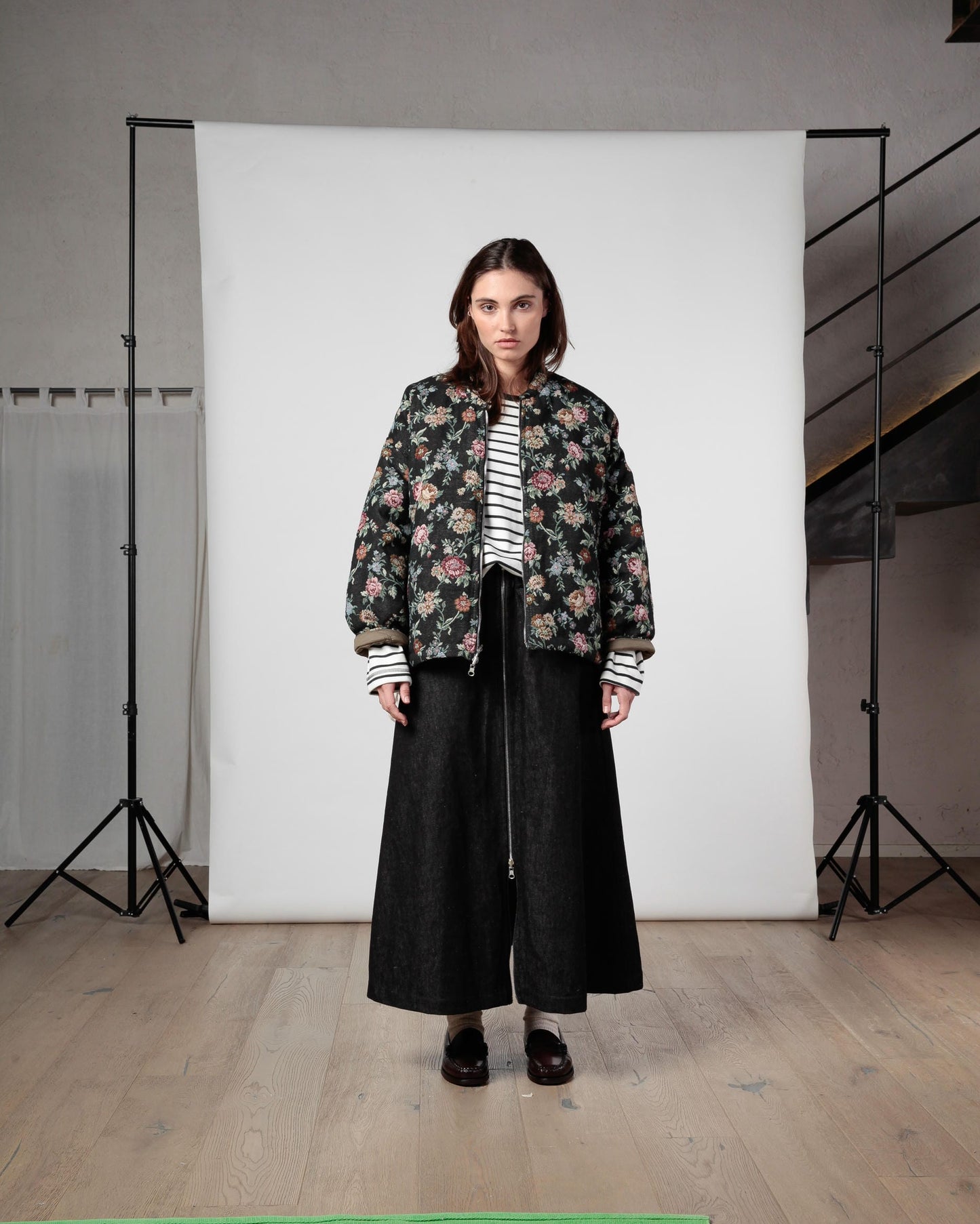 Re:flex Bomber Jaquard double face