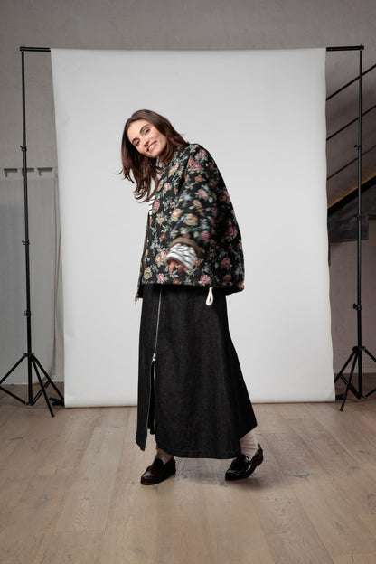 Re:flex Bomber Jaquard double face