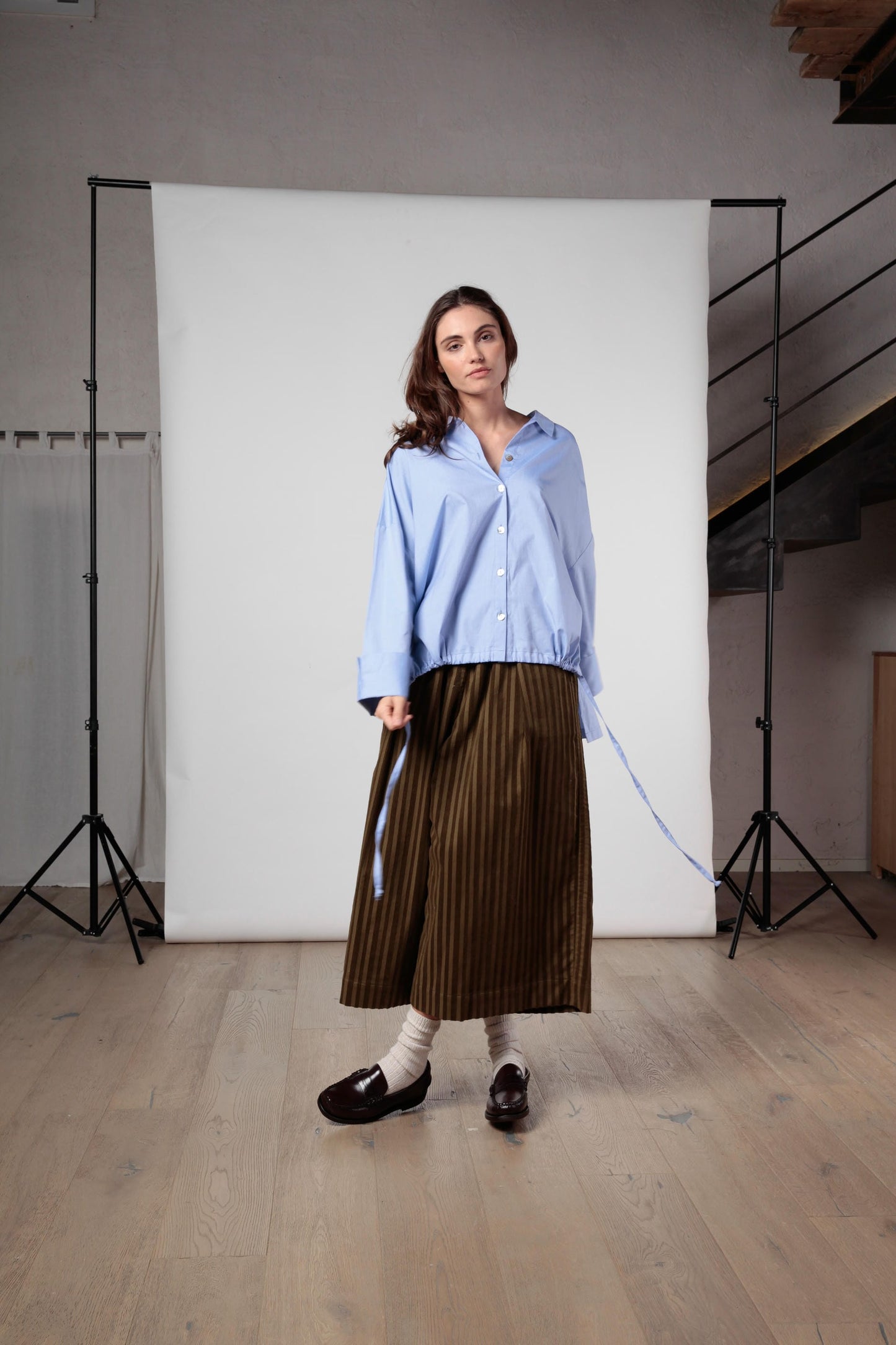 Re-record - Pantagonna in velluto a coste