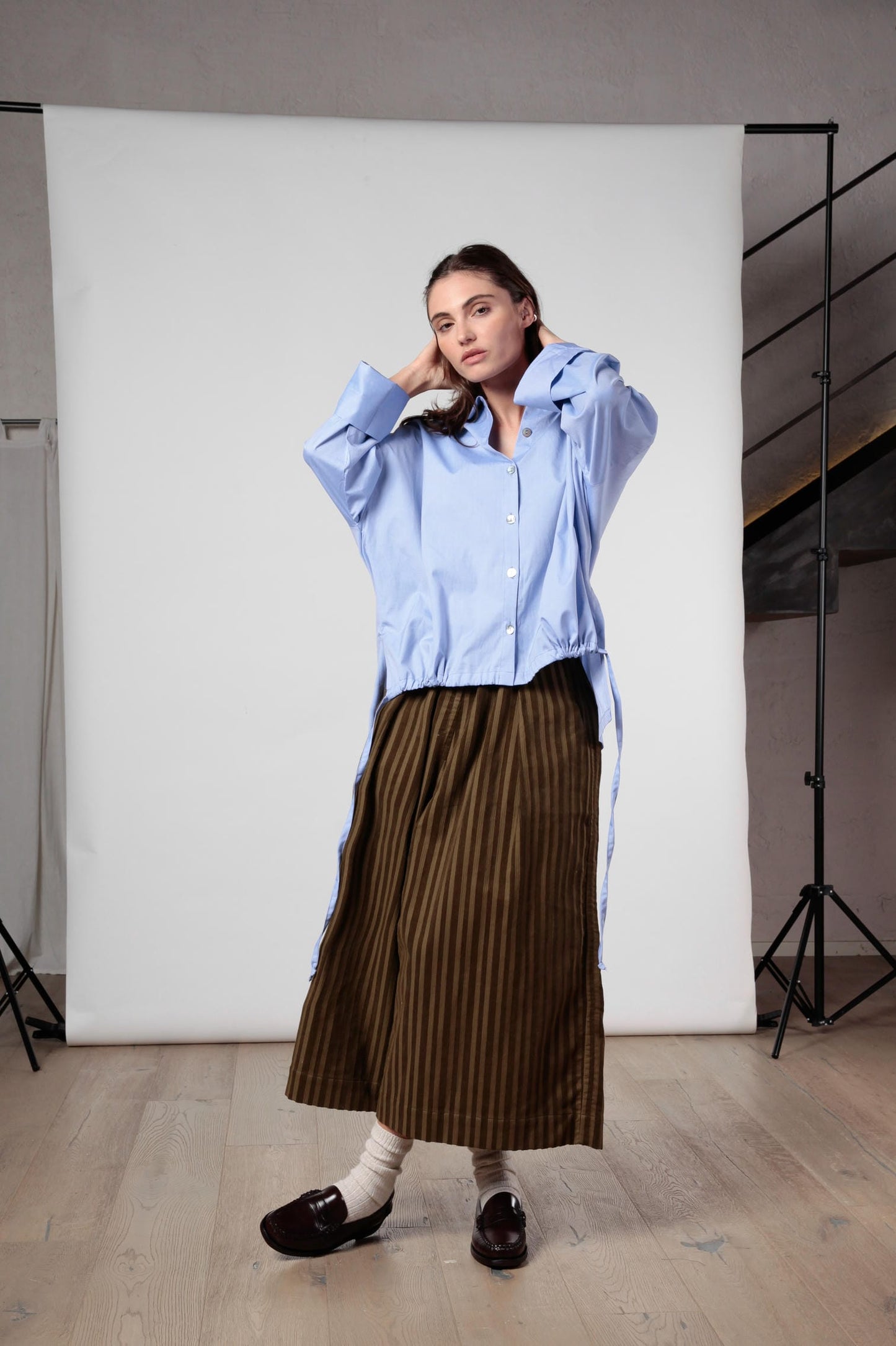 Re-record - Pantagonna in velluto a coste