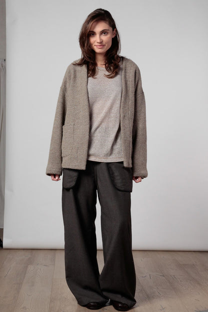 Re:lax Pantalone Palazzo double face