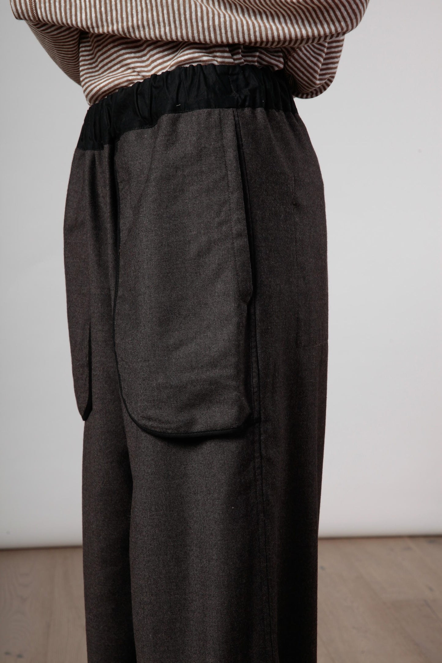 Re:lax Pantalone Palazzo double face