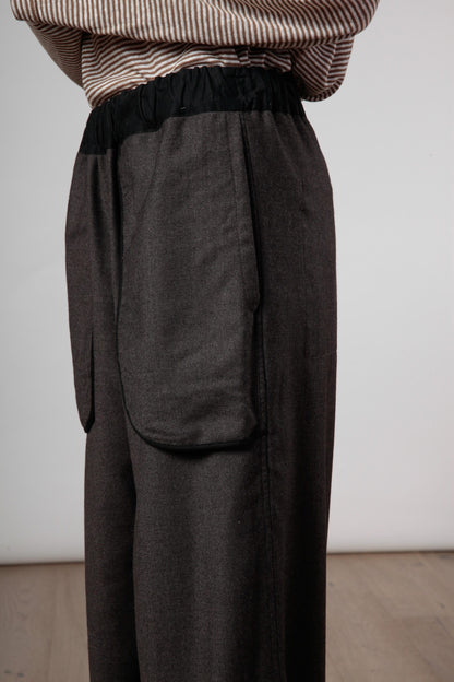 Re:lax Pantalone Palazzo double face