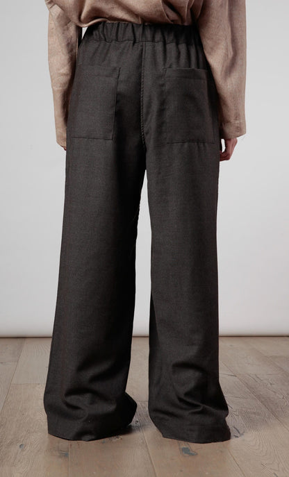 Re:lax Pantalone Palazzo double face