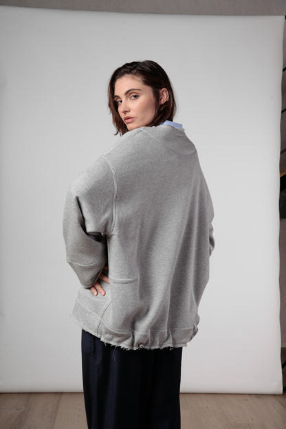 Re:iki kimono in Felpa Double face