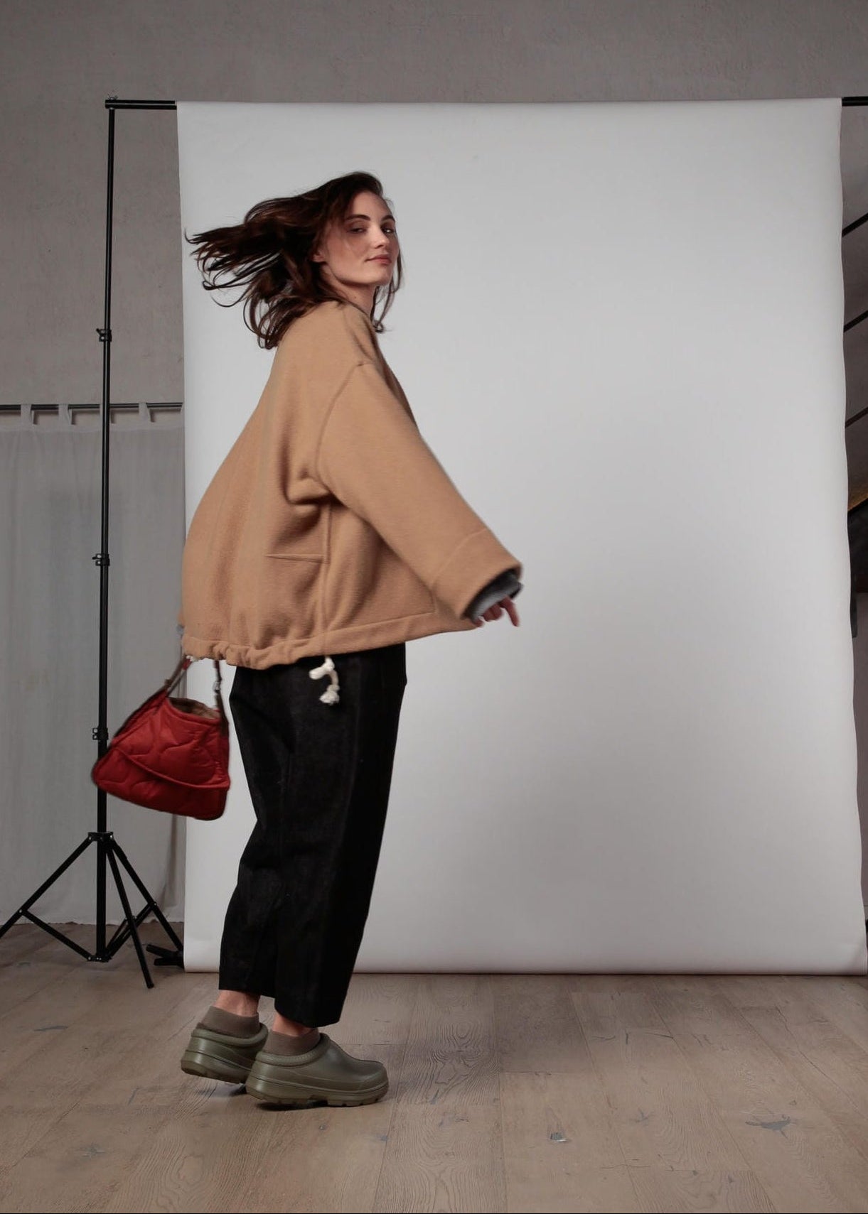 Re:iki kimono in lana Double