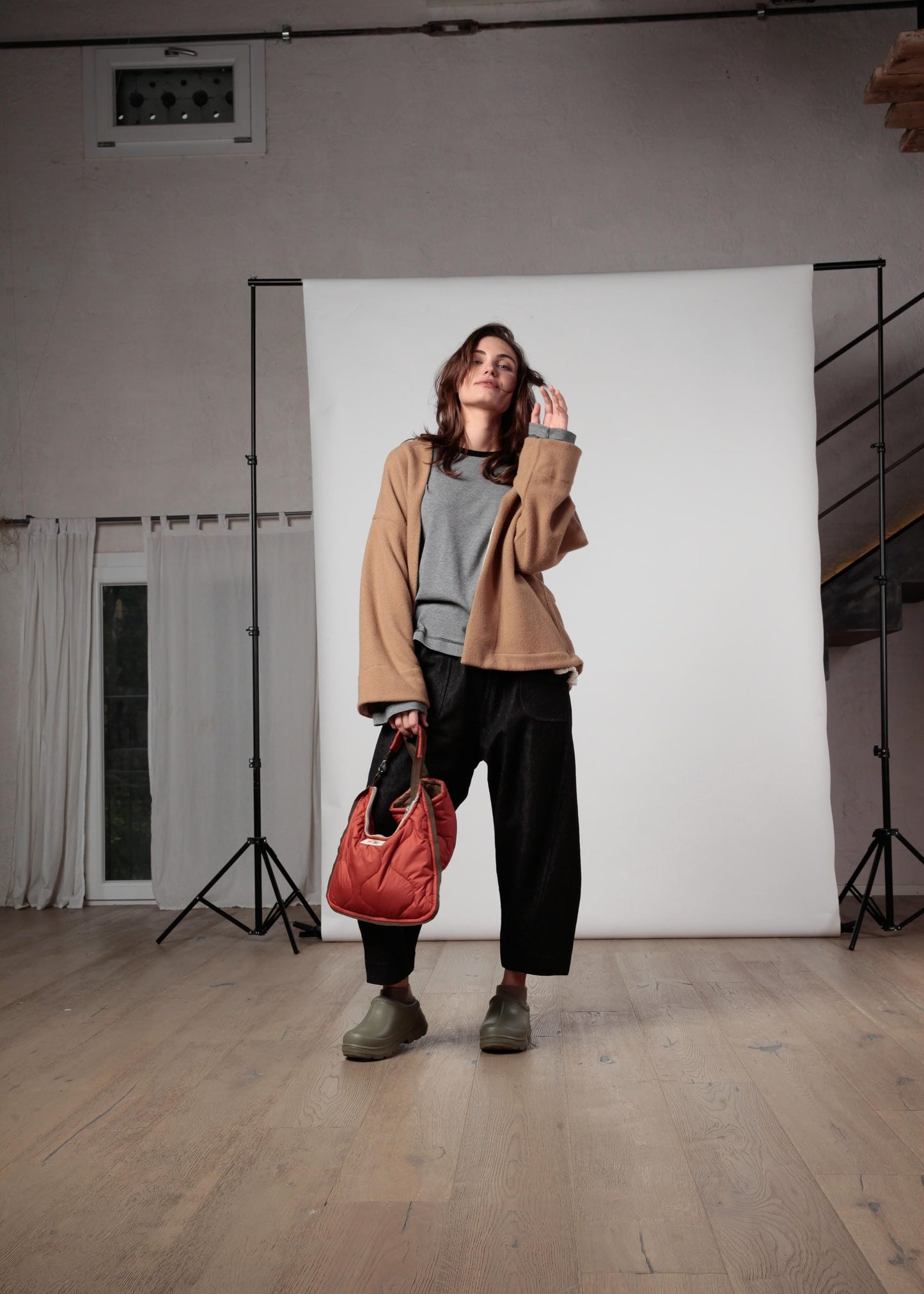 Re:iki kimono in lana Double