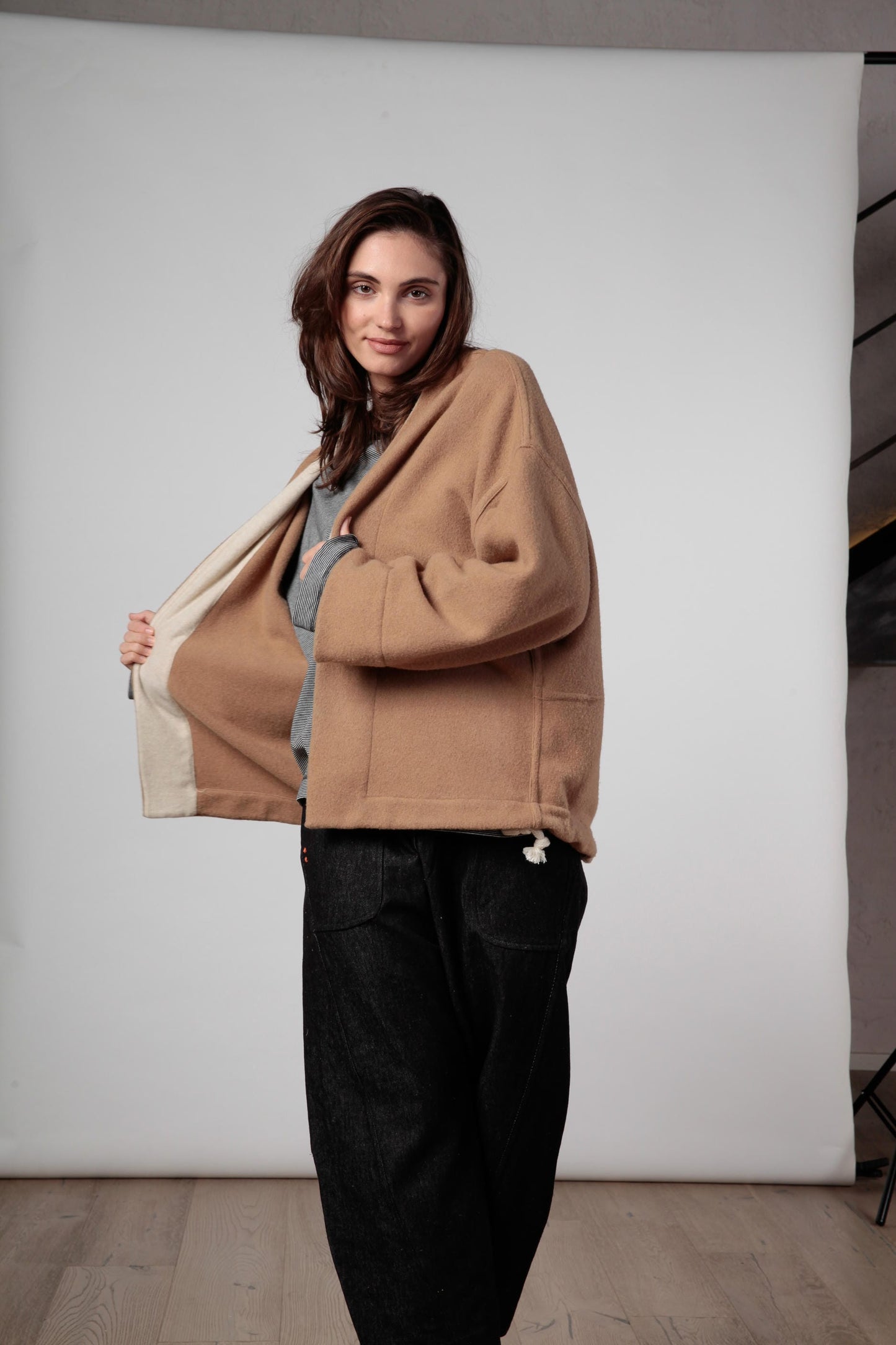 Re:iki kimono in lana Double