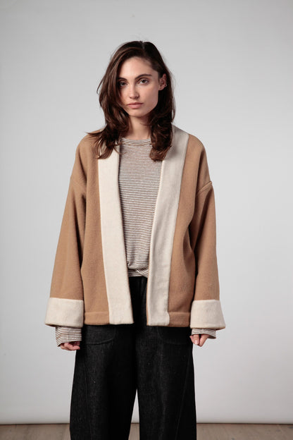 Re:iki kimono in lana Double