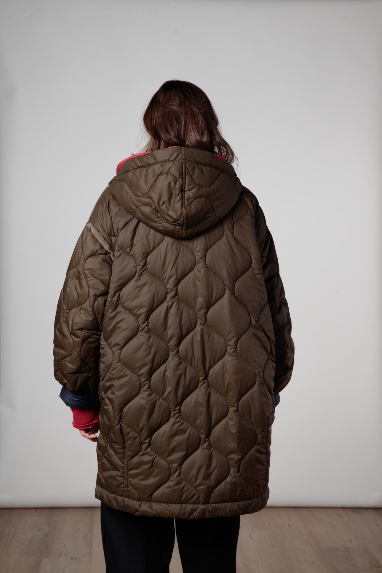 Re:flex Parka  over con cappuccio Double-face