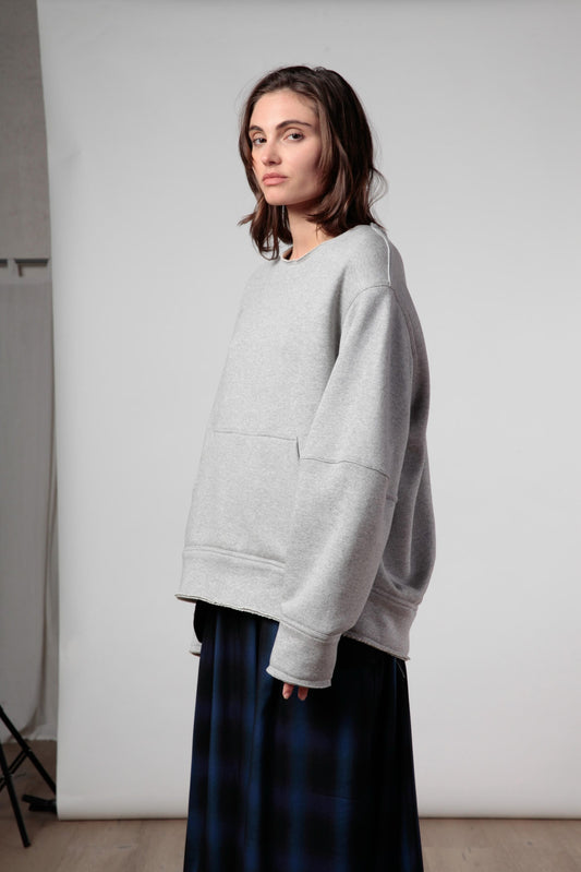 Re:form Felpa girocollo over Double - face