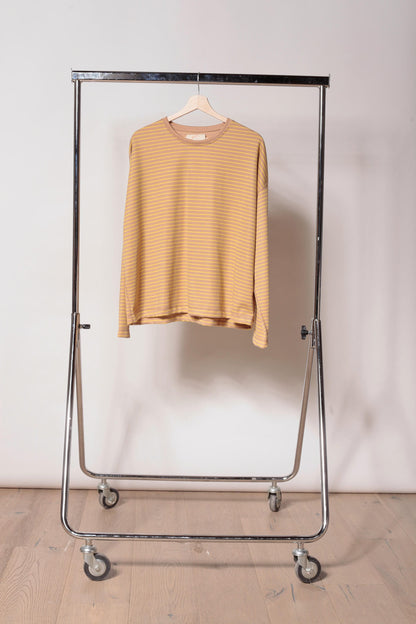 Re:alista T-shirt rigata Double-face