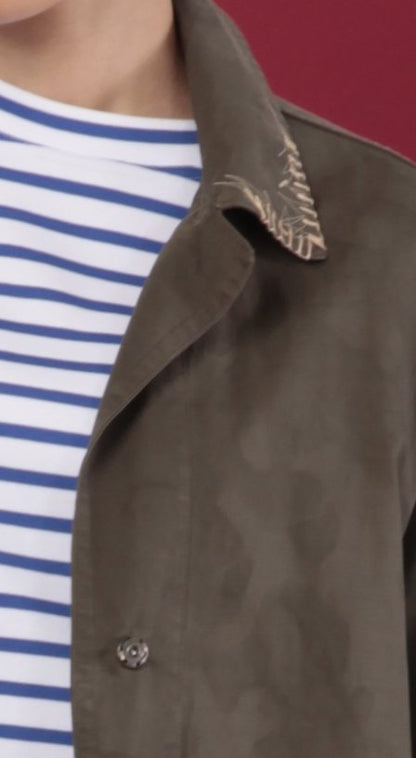 Trench in cotone double face  Mod. Re:make