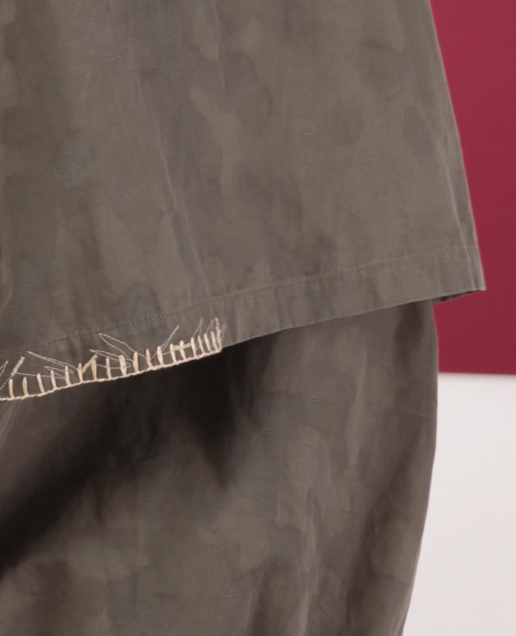 Trench in cotone double face  Mod. Re:make
