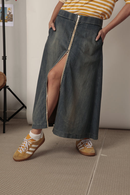 Re:mira gonna in Denim double-face