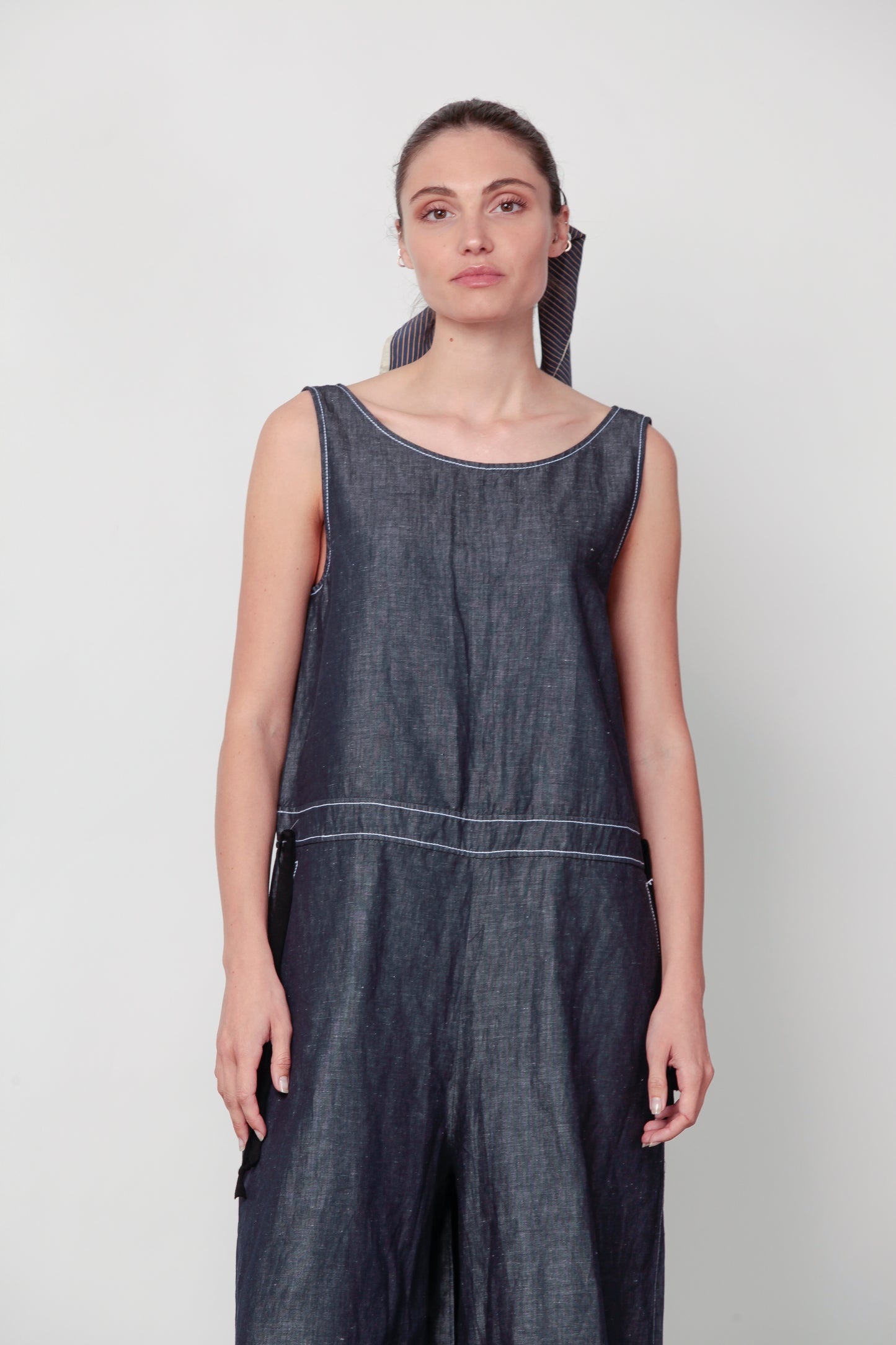 Tuta in Denim Art. Re:linea