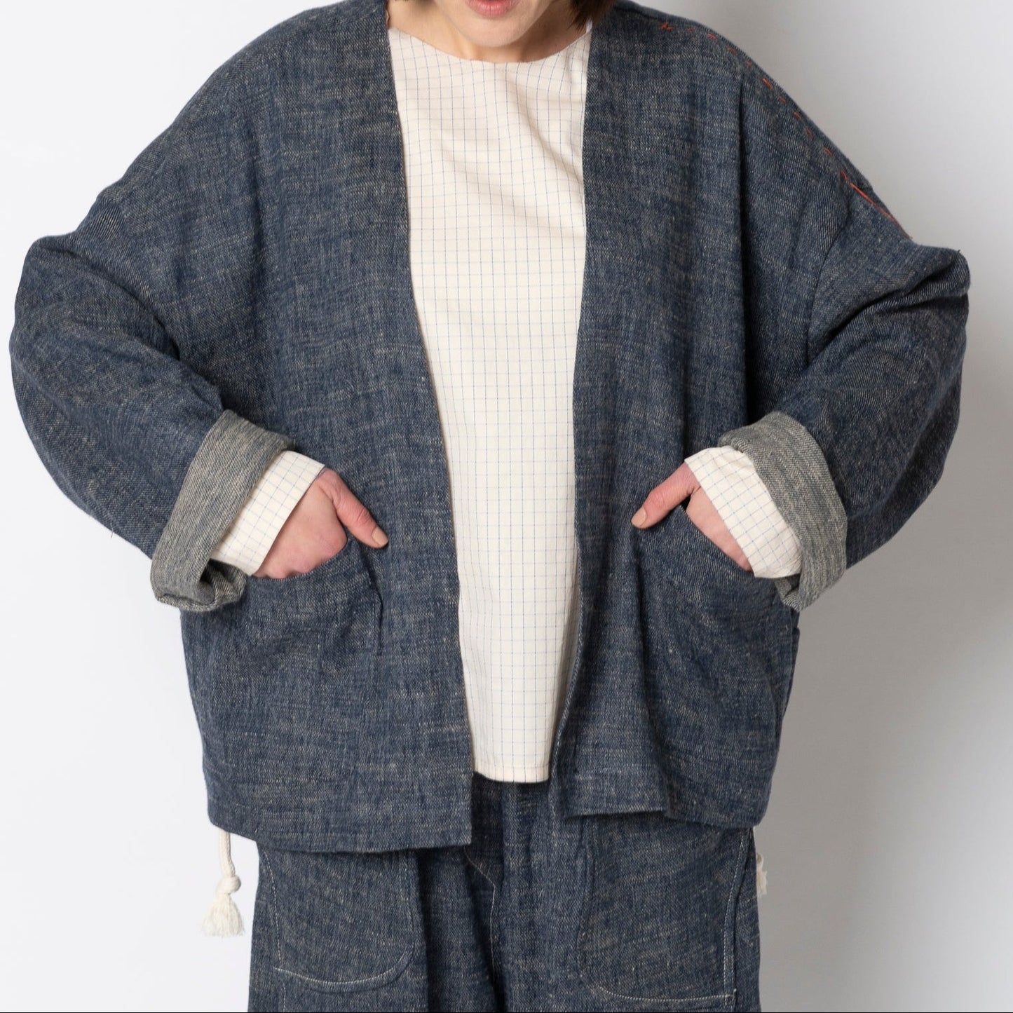 Giacca Kimono Double face Mod. Re:sisto