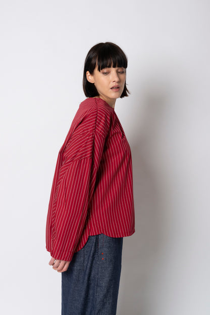 Camicia m/l a righe Mod. Re:set